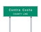 Contra Costa County Line road sign