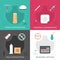 Contraception Concept Icons Set