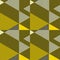 Contrast black and yellow geometric seamless pattern.