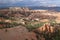 Contrast shadow Reddish fairy chimneys Bryce Canyon