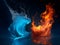 Contrasting Forces: Dynamic Water and Fire Images to Ignite the Imagination