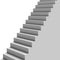 Contrasting gray staircase leading up