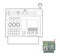 Control system. System Center Panel for production. Industrial