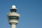 Control tower at airport Schiphol, Netherlands