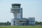 Control tower on Poznan Lawica airport.