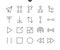 Control UI Pixel Perfect Well-crafted Vector Thin Line Icons 48x48 Ready for 24x24 Grid for Web Graphics and Apps with