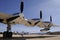 Convair B-36J Peacemaker strategic bomber engines and props, Pima Air & Space Museum, Tucson, Arizona, USA