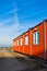 Conventional shipping containers housing