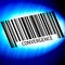 Convergence - barcode with blue Background