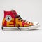 Converse Chuck Taylor All Star High red, yellow and green sneaker