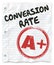 Conversion Rate Grade Lined Paper Successful Sales Percentage