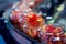 Conveyor production of canned bell peppers