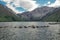 Convict Lake in the Eastern Sierra Nevada mountains, California,