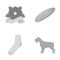 Conviction, trade, industrial and other web icon in monochrome style., animal, care, business, icons in set collection.