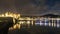 Conwy Harbor Town and castle North Wales