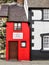 CONWY, WALES/UK - OCTOBER 8 : The smallest house in Great Britain in Conwy Wales on October 8, 2012
