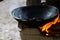 Cook on pan at the charcoal brazier
