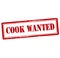 Cook wanted