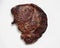 Cooked Juicy Ribeye Steak Isolated With Shadow