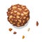 Cookie chocolate isolated illustration