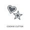 cookie cutter icon from Kitchen collection.