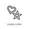 cookie cutter icon from Kitchen collection.