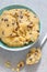 Cookie dough with chocolate chips