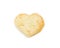 Cookie \'heart\', isolated