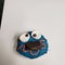 Cookie monster doughnuts made with oreo