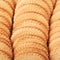 Cookies background texture