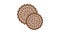 Cookies Breakfast Snack Icon Animation