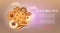 Cookies with jam, gingerbread, chocolate chip cookie, homemade biscuit vector illustration web banner.