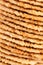 Cookies stack closeup background