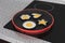 Cooking Eggs on Induction cooktop stove