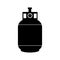 Cooking Gas Cylinder Icon as EPS 10 vector