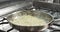 Cooking leeks and parmesan risotto video