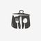Cooking logo or symbol. Diner, menu icon. Vector illustration
