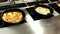 Cooking omelettes and fried eggs