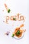 Cooking pasta, spaghetti, Italian kitchen ingredients poster. To