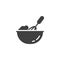 Cooking process vector icon