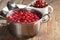 Cooking sour cherry jam