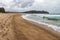 Cooks beach  at Purangi in New Zealand