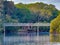 Cooks River sprawling with wildlife and Mangrove trees along the river bank in an inner Suburb of Western Sydney NSW Australia