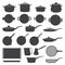 Cookware silhouette set