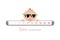 Cool baby girl with sunglasses loading bar