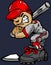 cool baseball boy illustration instan Download