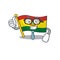 Cool Businessman flag guatermala cartoon in character