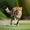 Cool cheetah - ai generated image