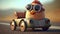 Cool Chicken Racer: Revving Up in a Tuned Toy Car