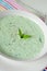 Cool cucumber and yoghurt soup